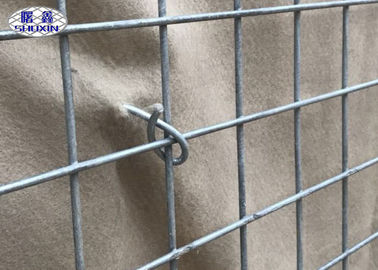 Galfan Dilapisi Wadah Gabion Defensive Barriers, Flood Defense Barriers SX 3