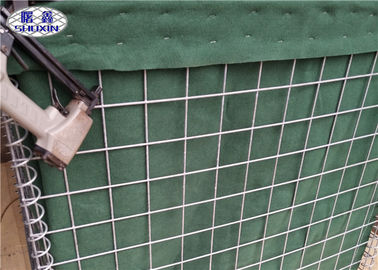 Galfan Wire Military HESCO Defensive Barriers, Welded Flood Barriers SX 10