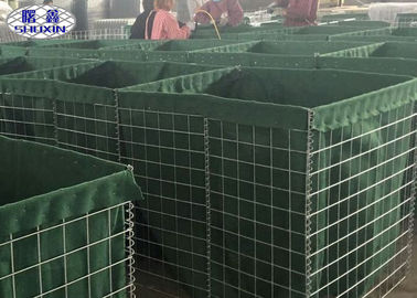 SX Military Barrier Sand Wall Untuk Menghentikan Air Bah Instalasi Mudah