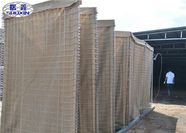 Tugas Berat Militer HESCO Defensive Barriers SX - 10 / Galionized Gabion Box