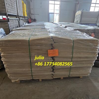 Penghalang Militer Tugas Berat Penghalang HESCO Lipat Harga Dengan Hot Dip Galvanized Welded Mesh Dan Geotextile Tahan UV Untuk Perlindungan Tentara