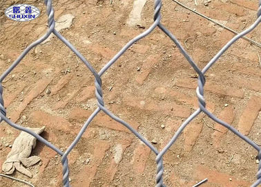 Galvanis Gabion Dinding Gabion Kuat / Gabion Baskets Mempertahankan Dinding