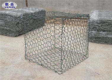 Kandang Tembok Gabion Plastik Gabungan / Batu Heksagonal Diisi Kandang Gabion