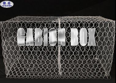 Mempertahankan Dinding Gabion Kandang Struktur Fleksibel Kuat Anti - Scour Kemampuan