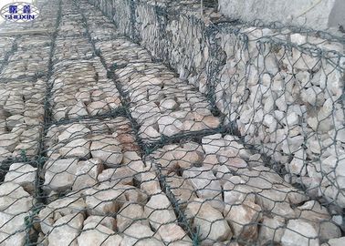 Acid Resisting Galvanized Gabion Baskets Untuk Perlindungan Tanah Air