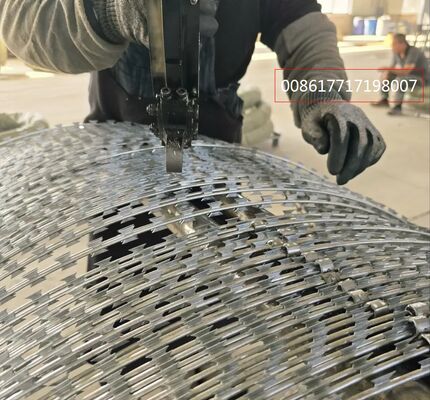 Pabrik Langsung Pasok Kawat Berduri Silet untuk Perbatasan Penjara Pertanian