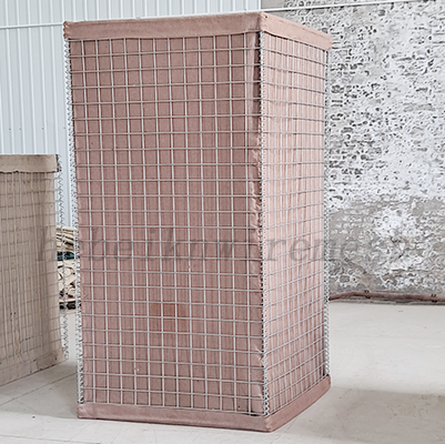 Hot Sale Galvanized Las Mesh Gabion Box Pertahanan Penghalang Dari Cina