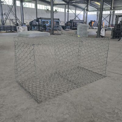 Keranjang Gabion Tenun – Jaring Kawat Puntir Heksagonal Untuk Pengendalian Erosi, Pertahanan Banjir & Dinding Penahan Lanskap