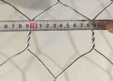 6x8 8x10 10x12 Hot Dip Galvainzed Gabion Kandang Dinding Untuk Penahan Batu