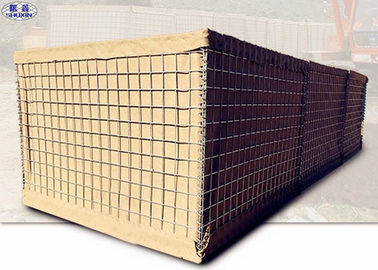 Militer Anti Blast Defensive hesco Barrier Militer Sand Wall Untuk Perlindungan Wall