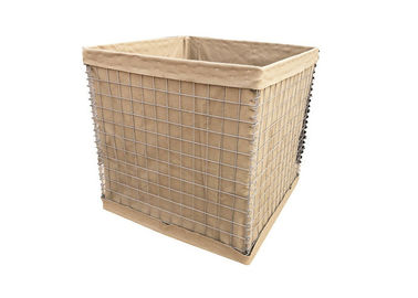 Standar Keamanan Situs Hesco Hesco Militer 3 `` X 3 '' Bentuk Lubang Persegi