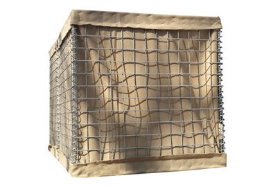 SX-3315 4315 Tentara Hesco Bastion Barrier Sand Wall Untuk Pengendalian Banjir