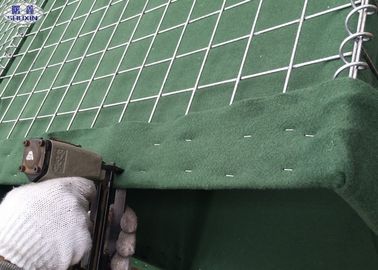 Galvanis Baja Pasir Tanah Militer Hesco Barrel, Mesh 3 