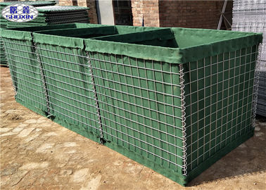 1 * 1 * 1.4M 3 Sel Militer Hesco Bastion Barrier Untuk Departemen Denfensive