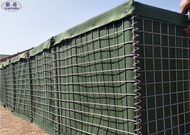 Galvanis Mesh Hesco Bastion Spesifikasi Dinding Penghalang Pertahanan