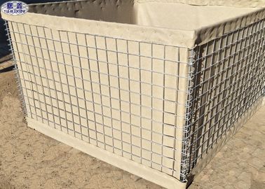 Keamanan Logam Dilipat Militer Hesco Barriers Untuk Restorasi Lahan Basah Jangka Panjang