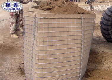 3x 3 Welded Mesh Square Lubang Hesco Militer Hesco