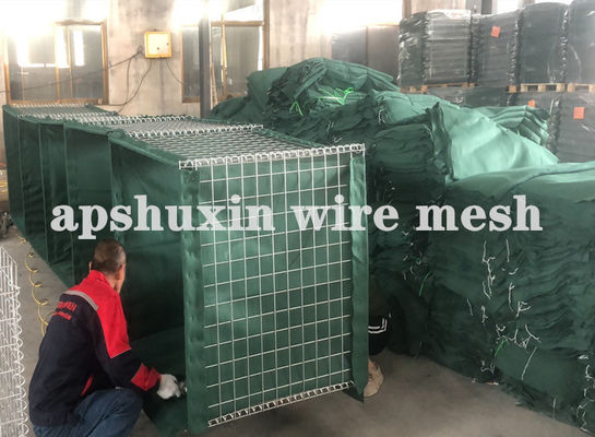 Galvanis Welded Mesh Gabion Military Barrier