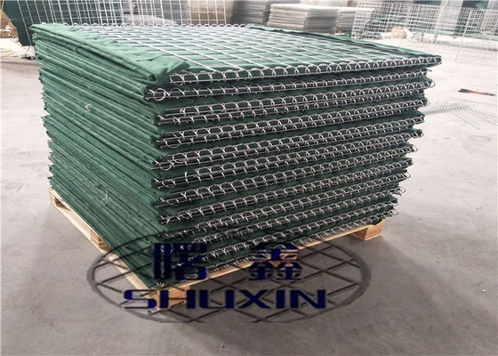 Galfan atau Galvanized Military Hesco Defensive Barrier