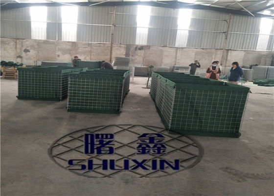 Gabion Military Blast Hesco Baskets Defense Wall Shelter Erosi Banjir