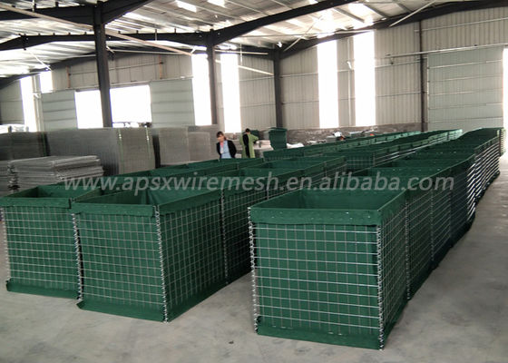 Ce Militer 3x3 Inch Pasir Diisi Hambatan Perimeter Keamanan Dinding Pelindung