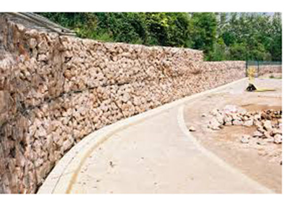 Keranjang Gabion Stainless Steel Hexagon Pvc Dilapisi Untuk Mencegah