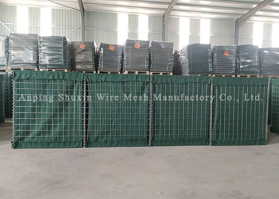 Geotextile Welded Military Fortress Fortress Sand Filled Barriers Wall