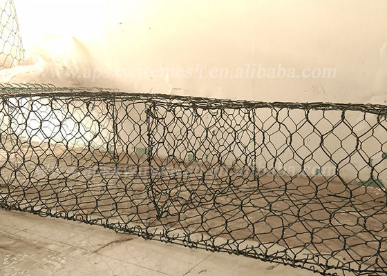 Kandang Dinding Gabion Anti Korosif 2x1x1m Batu Diisi
