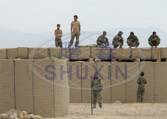 Penghalang Pertahanan Jarak Tembak Iso Eu Ce Welded Bastion Sand Wall