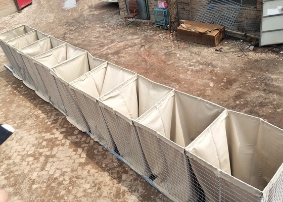 Mil 10 Bastion Hesco Military Edge Protection Wall Galvanis